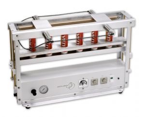 Pneumatic Heat Sealer for Tubes - Production Model with 30" impulse heat seal bars